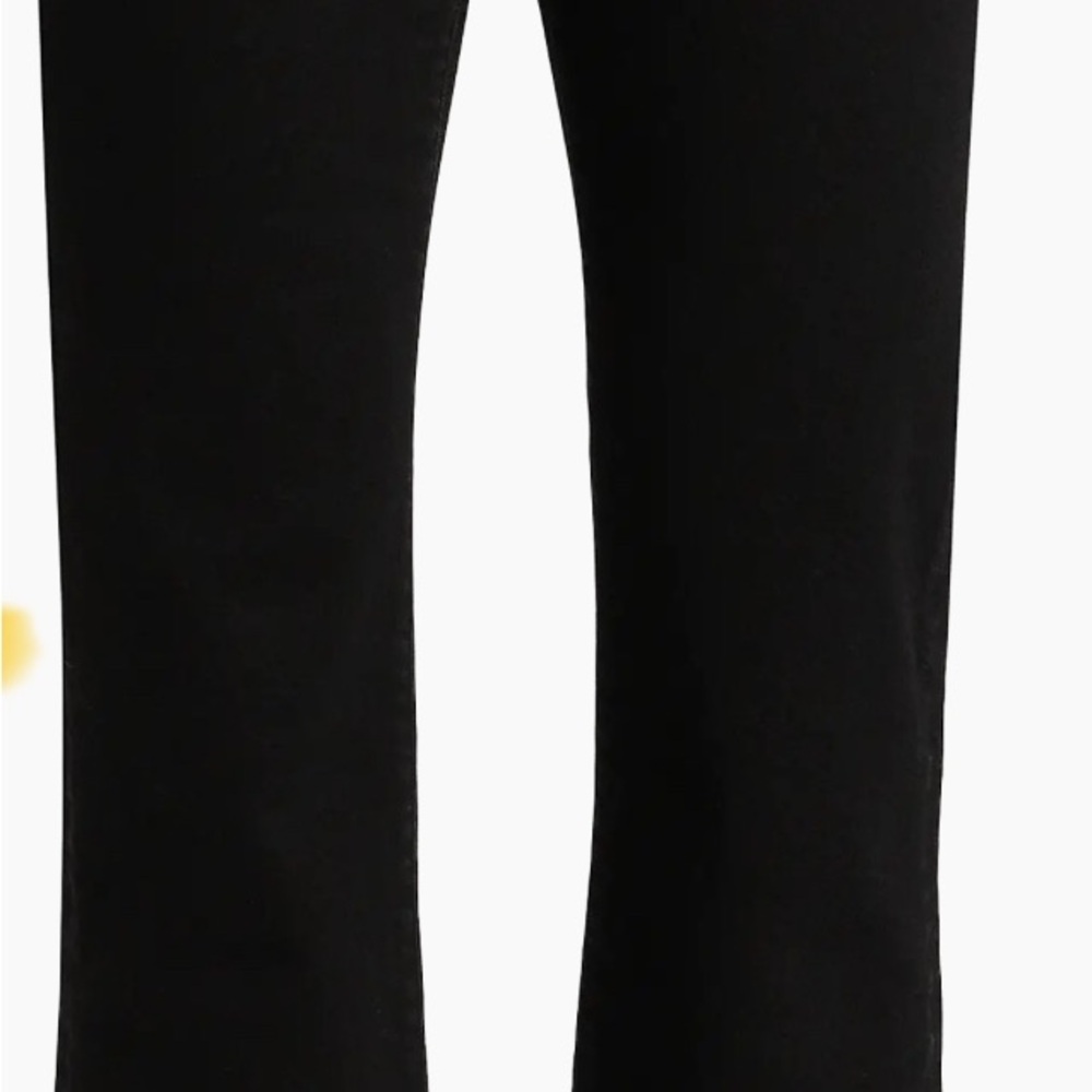 Classic Black Straight Leg Jeans
